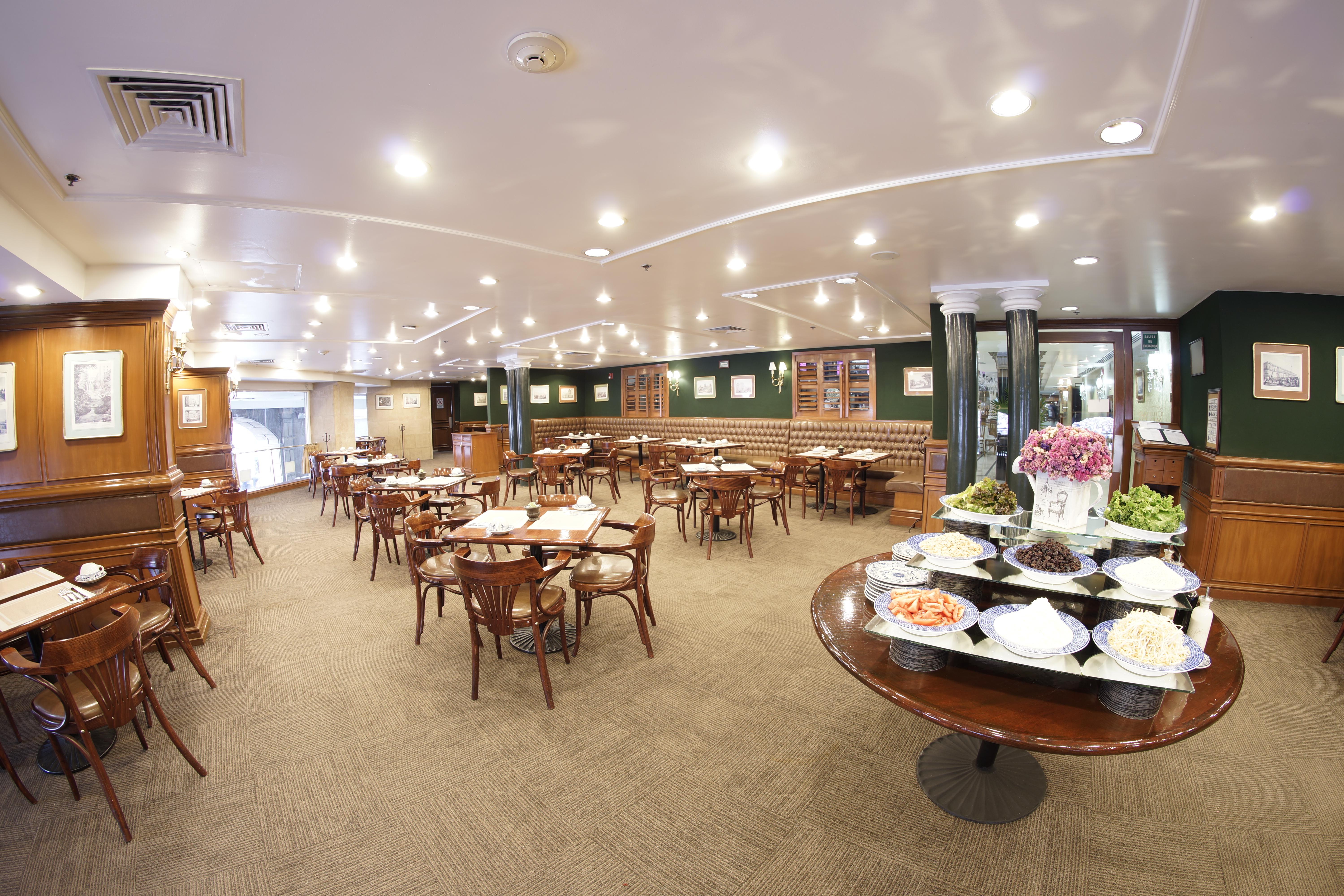 Gran Hotel Ciudad De Mexico Zocalo View מראה חיצוני תמונה The interior of the restaurant