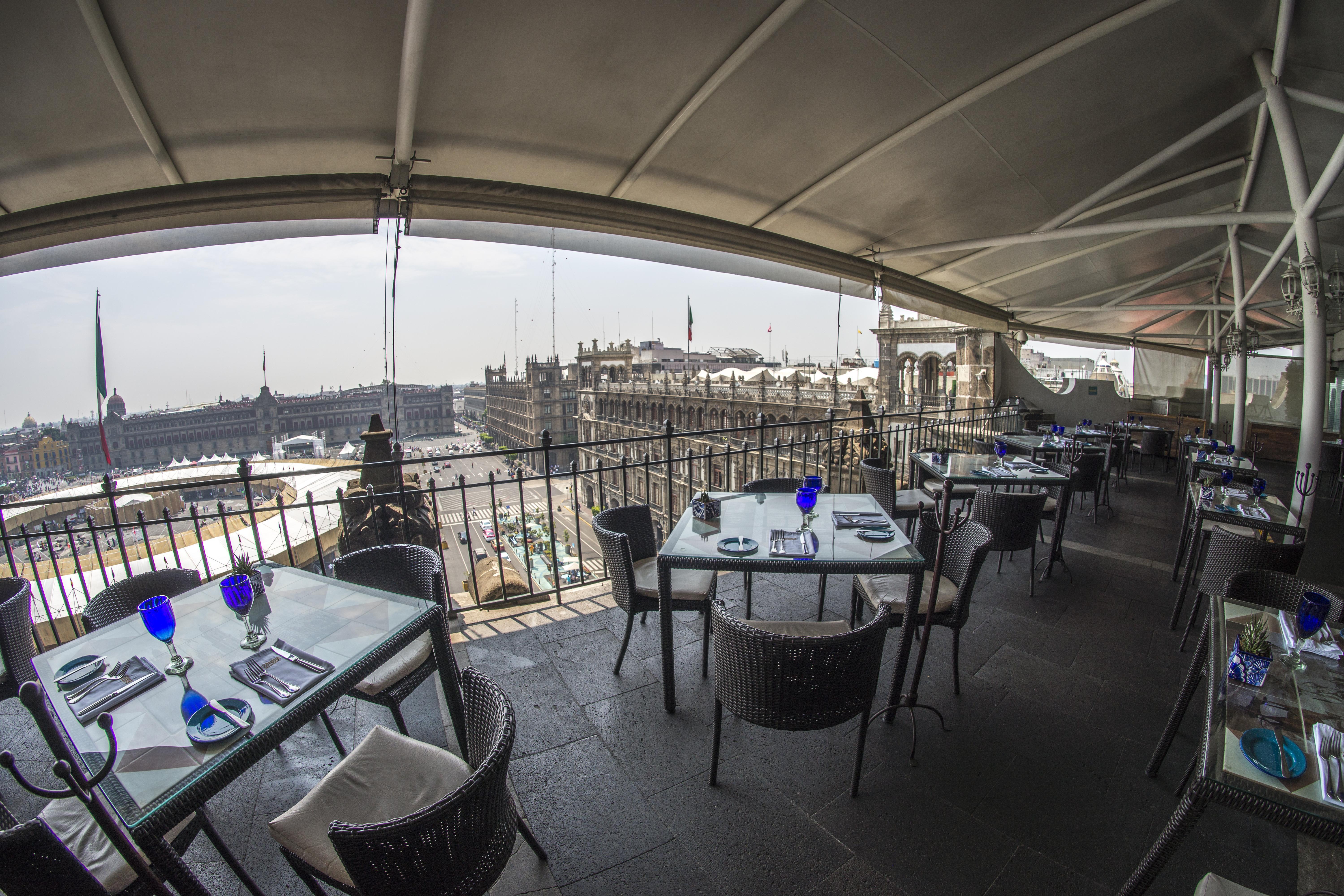 Gran Hotel Ciudad De Mexico Zocalo View מראה חיצוני תמונה The restaurant